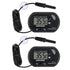 2-Pack Digital Aquarium Thermometer with Large LCD Display, Water Thermometer for Fish Tank and Reptile