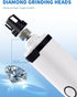 Dukuueie 3-Speed Trimmer New Upgraded Dog Nail Grinder with LED Lights, Electric Rechargeable Pet Nail for Small Medium
