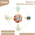 Heartbeat Replacement Soother, Simulator for Pet Anxiety, Heartbeat Sound Machine for Dogs