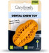 Oxyfresh Dog Dental Toy - Durable Rubber Chew Toy for Aggressive Chewers - Cleans Teeth & Freshens Breath (Large)