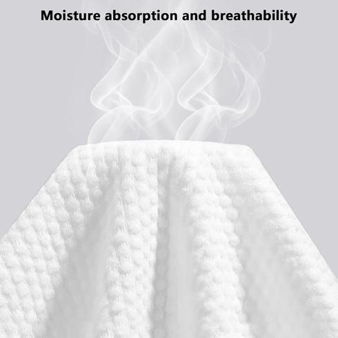 SNZ 10-Pack 23.6x11.8 Inch Disposable Compressed Towels for Travel - Extra Large, Ultra Soft & Absorbent Cotton
