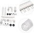 1 Set Plumbing Fittings for Fish Tank Filter Tube, Aquarium Filter Water Tubing, External Filter Water Case Overflow Kit