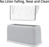 Stainless Steel Cat Litter Scoop with Holder Stand, Heavy Duty and Easy to Clean