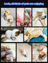 Detachable Pet Dog Grooming Clipper Blades, Compatible with Andis Size-7FC, Oster A5, Wahl KM Series Clippers