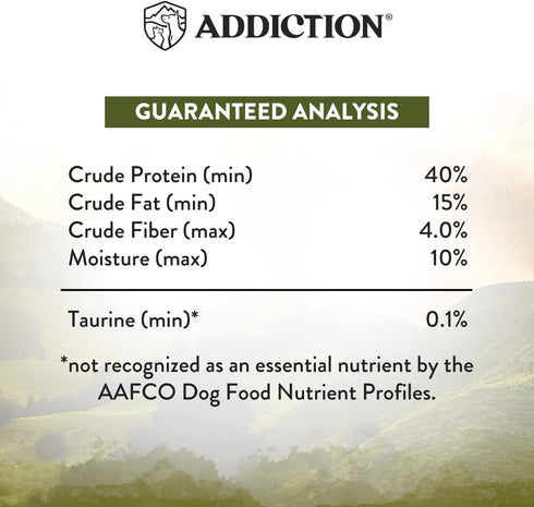 Addiction Wild Islands Highland Meats Dry Dog Food, Grass-Fed Beef & Lamb Recipe, 4 lb
