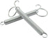 ZRM&E 2pcs 115mm Multifunctional Cage Door Spring Hook, Metal Finger Spring Latch Hook for Pet Cage Door