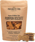 Portland Pet Food Company Pumpkin Dog Treats, Healthy Grain-Free Biscuits for Small Medium & Large Dogs, 5 oz