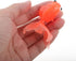 Kisangel 10pcs Miniature Floating Goldfish, Artificial Rubber Goldfish Model for Aquarium Fish Tank
