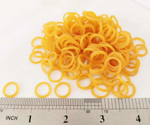 PET SHOW 1000pcs 10MM Dia. Rubber Bands for Dog Grooming DIY Hair Bows, 100G/Pack