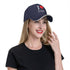 Unisex I Love Paris Baseball Hat, Adjustable Trucker Cap with Eiffel Tower Heart Design