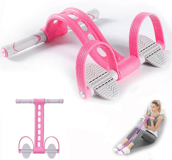 Pedal Resistance Band - Multifunction Yoga Workout Equipment for Sit-up Exercise at Home Gym