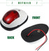 Motoforti 1 Set Universal Interior Boat Navigation Lights, LED Boat Lights Bow and Stern for Pontoon Boat Bass Boat
