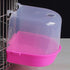 Bird Bath Cage, Cleaning Pet Supplies with Hanging Hooks, Portable Shower for Parrots, Random Color