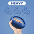 FitBeast Stress Balls for Adults - 3 Resistance Levels Squeeze Balls for Hand Therapy and Rehabilitation