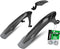 RBRL Adjustable Bike Fender Set - MTB Mud Guard for 24-29 inch Bicycles, Against Splashing Water