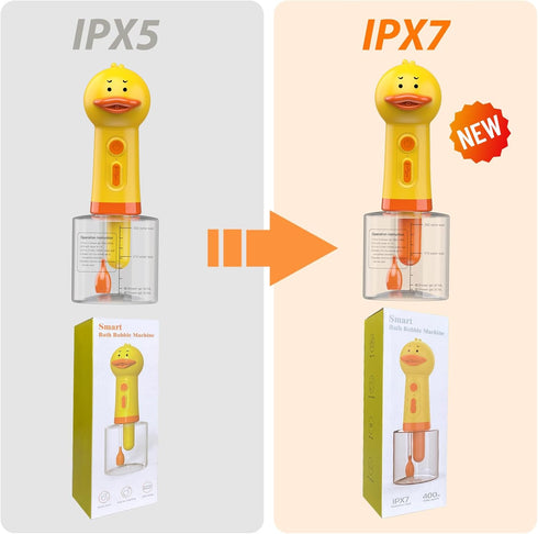 Electric Dog Cleaning Foam Machine, Automatic Soap Dispenser for Bath, Rechargeable Pet Shampoo Mixing Bottle, IPX7