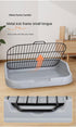 GeRRiT 19.3""15.35"" Dog ToiletPee Pad Holder Pet Indoor Dog Training Toilet Dog Litter Box Plastic Potty Tray (Yellow)