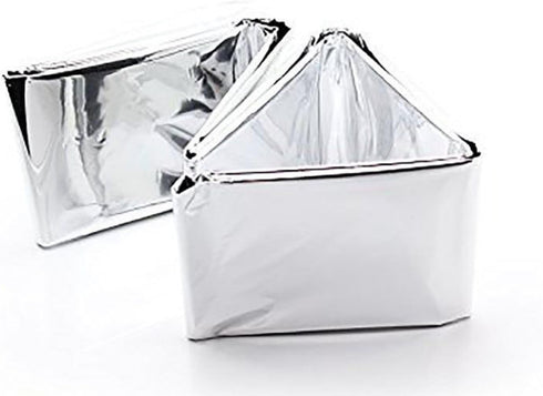 Yeahgoshopping Emergency Solar Blanket, Mylar Thermal Heat - One Item with Random Color and Design