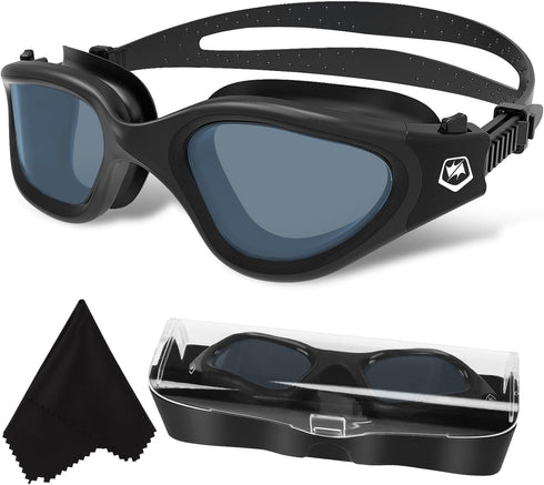 WIN.MAX Polarized Swimming Goggles Swim Pool Goggles Anti Fog Anti UV No Leakage Clear Vision for Men Women Adults