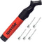 SPORTBIT Ball Pump for Sports Balls - Hand Pump for Volleyball, Basketball, Football & Soccer Balls - 5 Needles Set