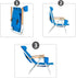 VAAMI Backpack Beach Chair, Portable Camping Chair, Patio Lightweight Folding Chair, Outdoor Folding Lawn Camping