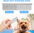 6 in 1 Professional Stainless Steel Safety Round Tip Dog Grooming Scissors, Anti-Rust Pet Kit