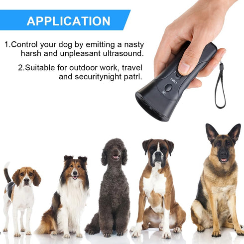 QZC Super Ultrasonic Dog Chaser Training Machine to Stop Dog Attacks and Aggression
