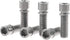 M8 x 25mm Titanium Ti Bolt with Washer for BMX Cycling Stem, Pack of 6