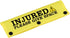 Funny Dog Leash Sleeve, Injured Please Give Space Dog Leash Wrap Sleeve Alert Tag for Pet Birthday Gift (Injured