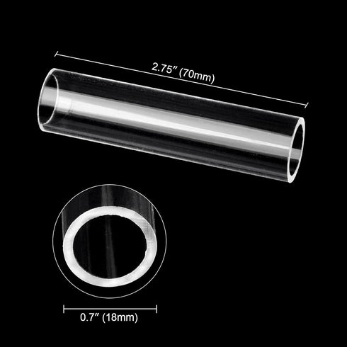 WEAVERBIRD 3-Tube Fish Shrimp Feeder - Acrylic Transparent Pipe Shelter for Aquarium