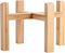 Elevated/Raised Dog Bowl Wood Stand for Medium Large Breed, 7.67 in Wide Dog Food Water Dish Holder, Non-Slip Height