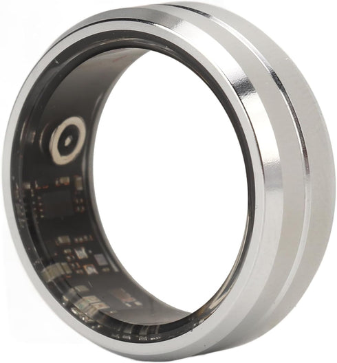 Smart Ring Health Monitor | Fitness Sleep Heart Rate, Step Counting, IP68 Waterproof Smart Health Ring for Men Women,