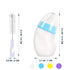 180Ml ULTECHNOVO Puppy Bottle Curved Neck Pet Feeding Bottle with Non-Slip Design Cleaning Brush Replacement