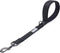 VIVAGLORY Short Dog Leash, Traffic Leash with Soft Padded Handle for Training & Walking, 18 inch, Black