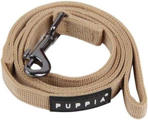 Puppia Two Tone Dog Lead, Strong Durable Comfortable Grip, Walking Training Leash for Small & Medium Dog, Navy
