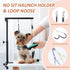 Dog Grooming Arm with Clamp, Adjustable Table Arm with Two No Sit Haunch Holder, Foldable Pet Supplies
