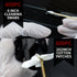 Gun Cleaning Supplies - Patches and Swabs, 6" Long Cotton Swabs, Lint Free Cloth for Most Caliber Firearms