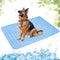 Dog Cooling Mat Washable - Portable Summer Pet Pad, Ice Silk Self-Cooling Mat for Dog, 27x39in, Blue