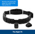 PetSafe Soft Point Training Collar, No Pull Training Collar for Dogs, Rubber Soft Points, Large, 1 in, Black