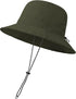 Zando Waterproof Bucket Hat for Men and Women, Packable Rain Hat with UPF 50+ Sun Protection for Outdoor Activities
