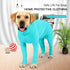 Dog Onesie Prevent Shedding - Surgery Recovery Suit for Pets, Bodysuit Sport Shirt (XS, Lake Blue)