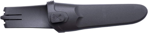 Morakniv Craftline Basic 511 Utility Knife, 3.6-Inch High Carbon Steel Fixed Blade with Combi-Sheath