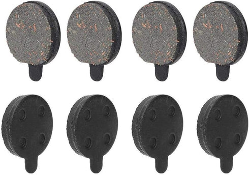 Semi Metal Brake Pads, 4 Pairs for 10inch Electric Scooter Brake Disc Rotor