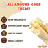 Amazing Dog Treats Cow Tail Dog Chews, 6 Inch Regular, 6 Pack, All Natural