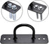 Hipiwe Battle Rope Wall/Ceiling Mount Anchor Bracket Hook for Suspension Straps, Crossfit Gymnastic Rings