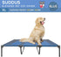 suddus Elevated Dog Bed Replacement Cover, Breathable Chew Proof Easy to Clean Elevated Pet Bed, XL/Blue