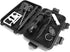 Small Outdoor Waterproof Airtight Shockproof Plastic Survival Container Carry Box with 2 U-Shape Buckle (135x80x40mm,