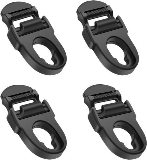 Kayak Seat Repair Kit, Replacement for Lifetime Emotion Seat, Includes Seat Clips and Hooks (Pack of 4)