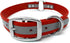 Regal Dog Products Large Red Heavy Duty Reflective Dog Collar with Durable Metal Buckle, Adjustable & Chew Proof