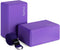 Syntus Yoga Block and Yoga Strap Set, 2 Soft Non-Slip Yoga Blocks 9×6×4 inches, 8FT Metal D-Ring Strap for Fitness